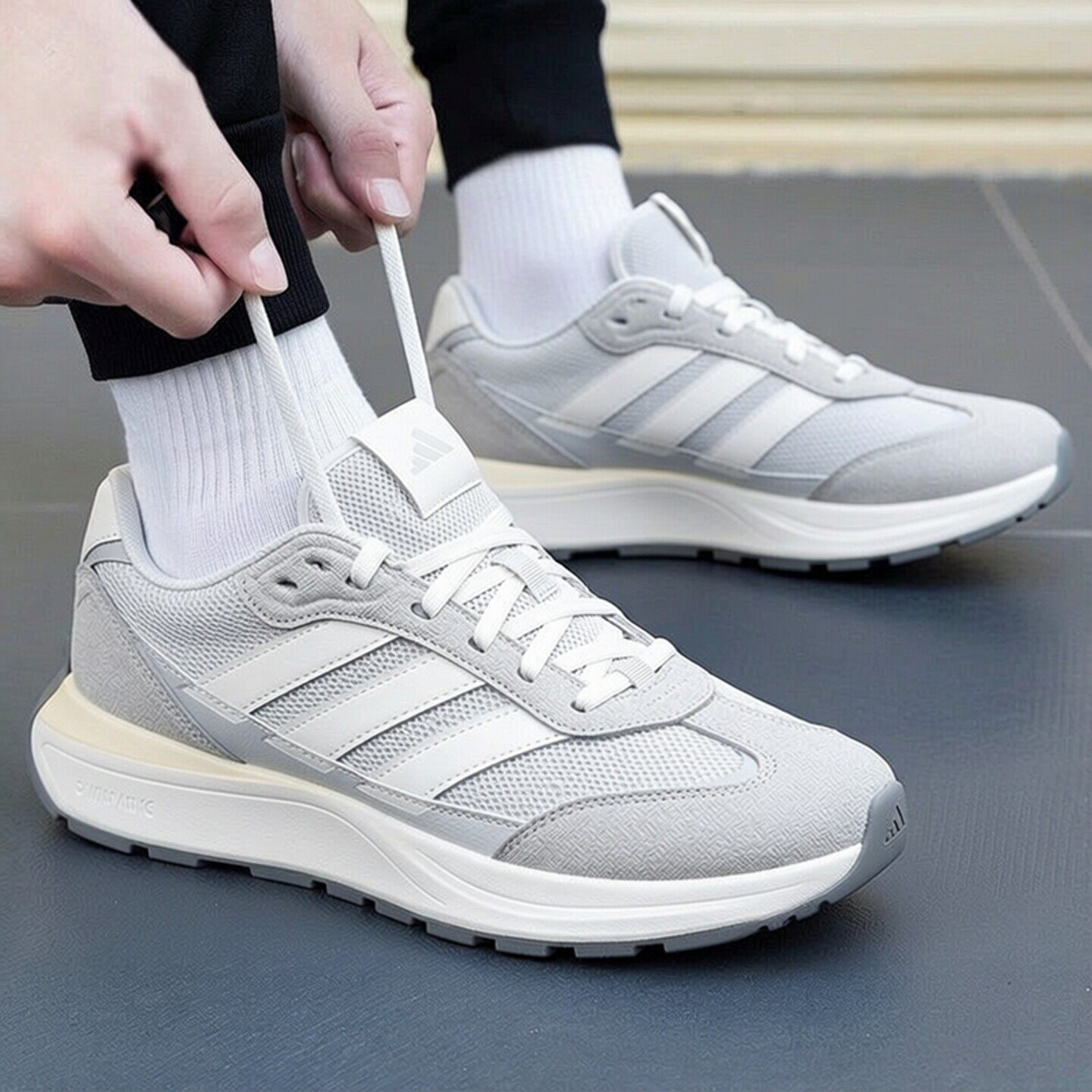 Adidas男鞋夏季新款透气复古轻便休闲鞋缓震FUTRO COUPE运动鞋