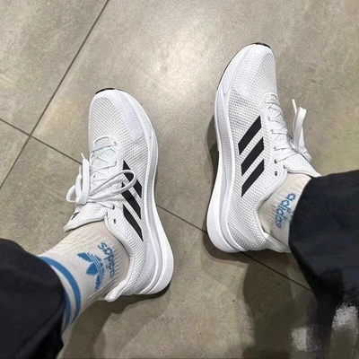 阿迪达斯跑步鞋男鞋夏季新款缓震健步鞋X9000L1白色运动鞋FZ2046