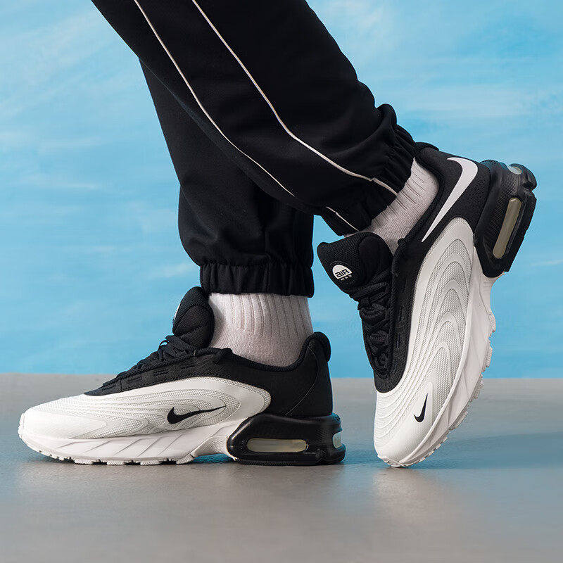 Nike耐克鞋子冬季正品运动鞋AIR MAX气垫男鞋厚底跑步鞋健身网鞋