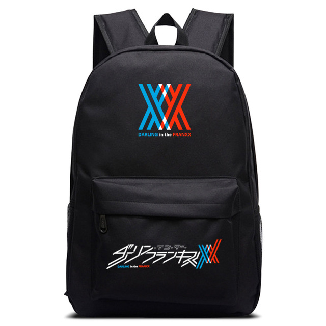 国家队女主darling in the franxx动漫周边背包书包小学初中双肩