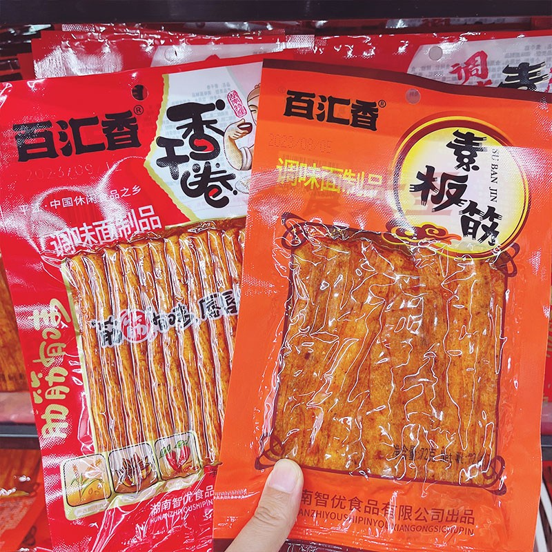 百汇香素板筋香干卷素牛板筋