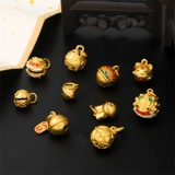 Эмаль, колокольчик, подвеска ручной работы, браслет, на удачу, «сделай сам»