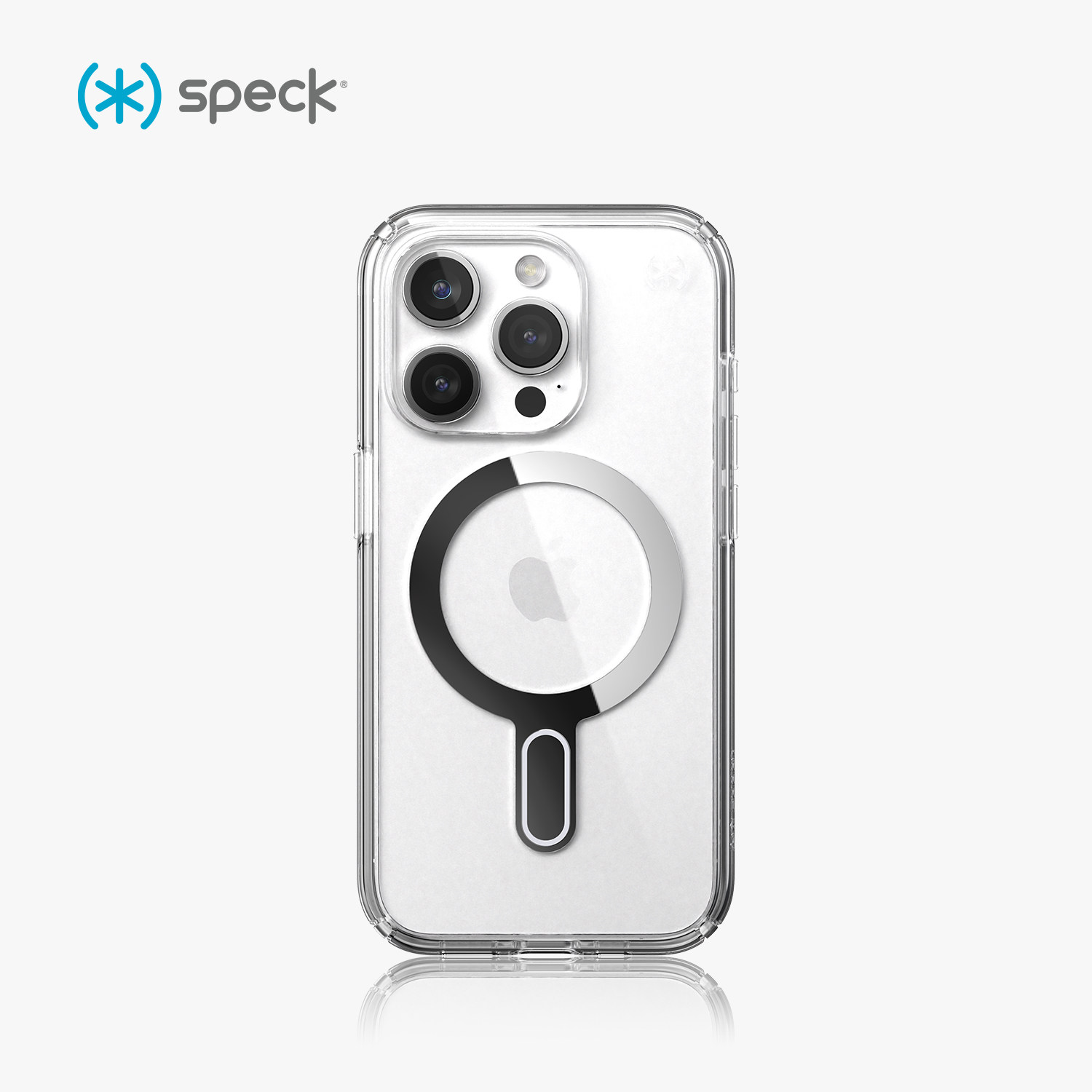 Speck思佩克苹果适用iPhone 15 Pro手机壳Presidio2 Clear系列透明Magsafe磁吸锁扣版