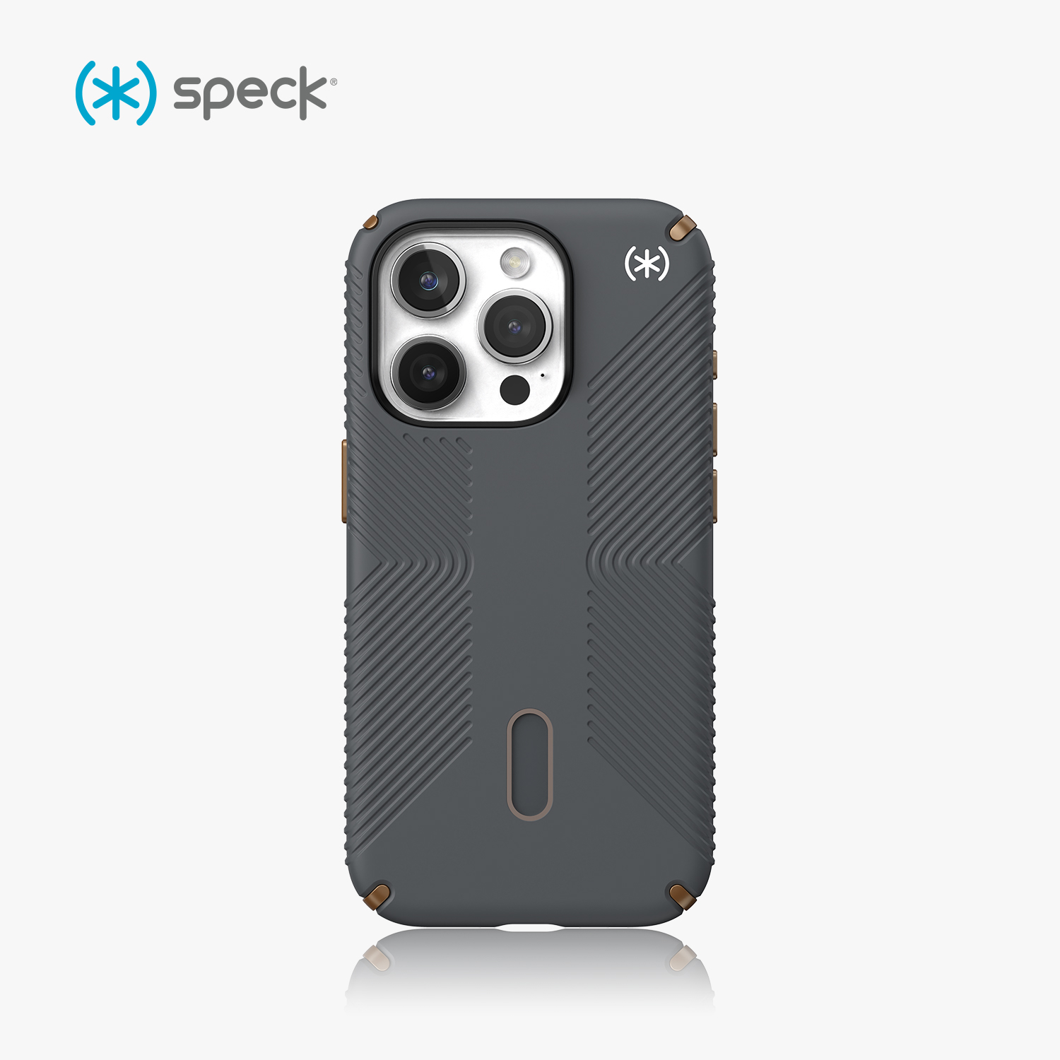 Speck适用于iPhone 15 Pro手机壳Presidio2 Grip系列Magsafe磁吸防滑锁扣版