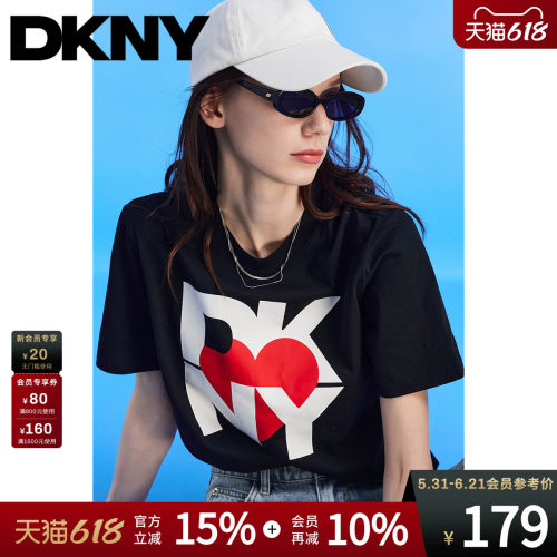 短袖T恤女纯棉字母印花简约