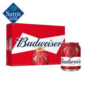 山姆代购百威 啤酒 255ml*24 255mL 24罐