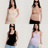 内搭吊带无袖 SELLYNEAR孕妇打底背心外穿春夏季 修身 时尚 上衣 新款