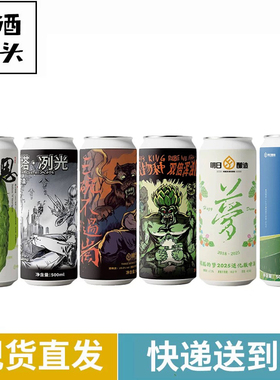 明日酿造三碗不过岗朦胧的梦超级物种远方的风景IPA啤酒组合500ml