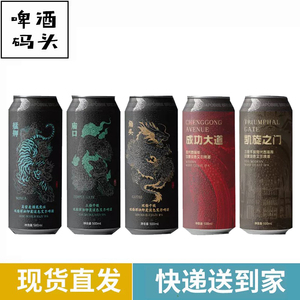 沙坡尾艋舺庙口角头成功大道凯旋之门浑浊IPA精酿啤酒500ml*6罐