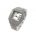 Silver White Background