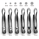 迷你打孔机单圆孔小型打洞文具活页diy打孔器纸张会员卡PVC打孔机