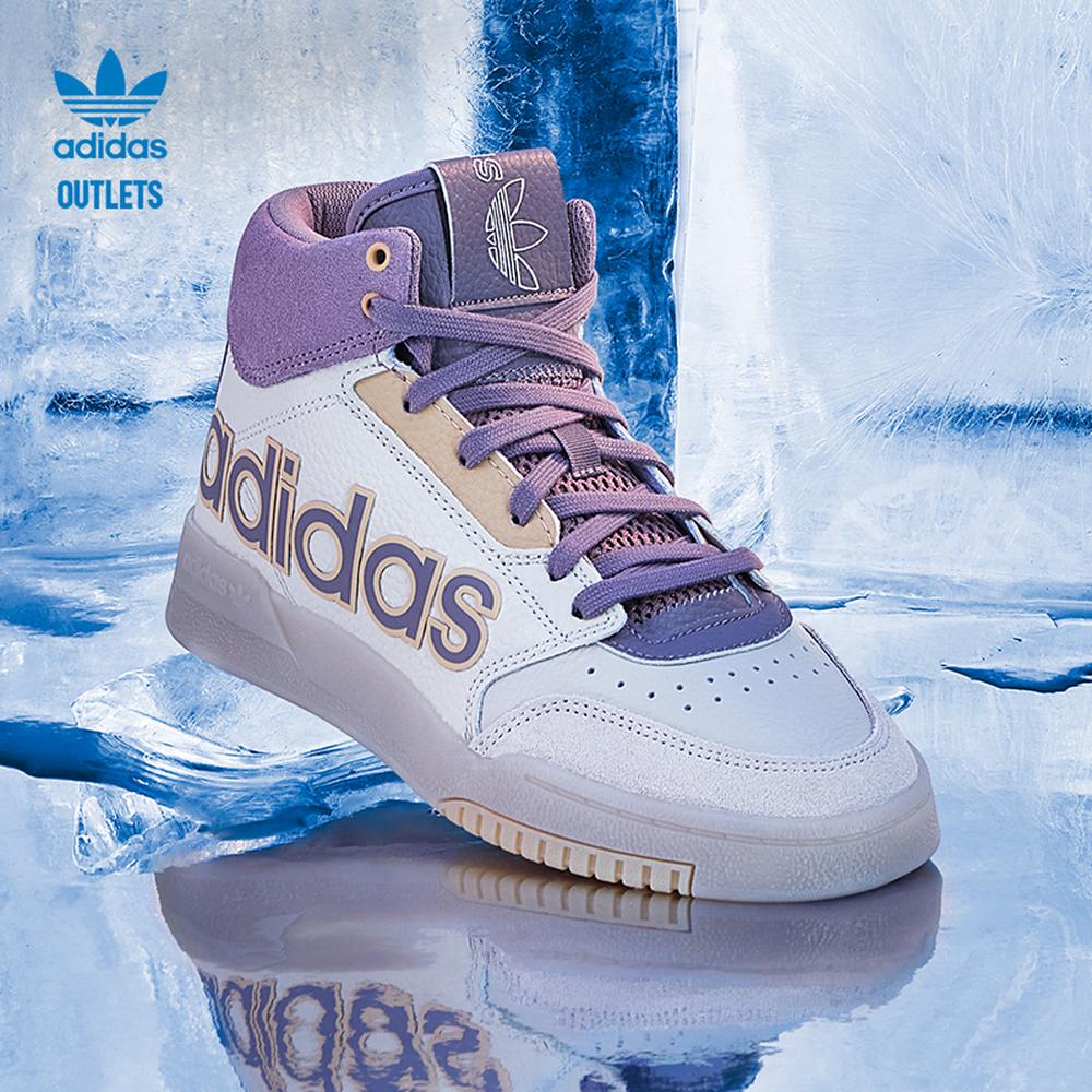 阿迪达斯三叶草女篮球风运动鞋