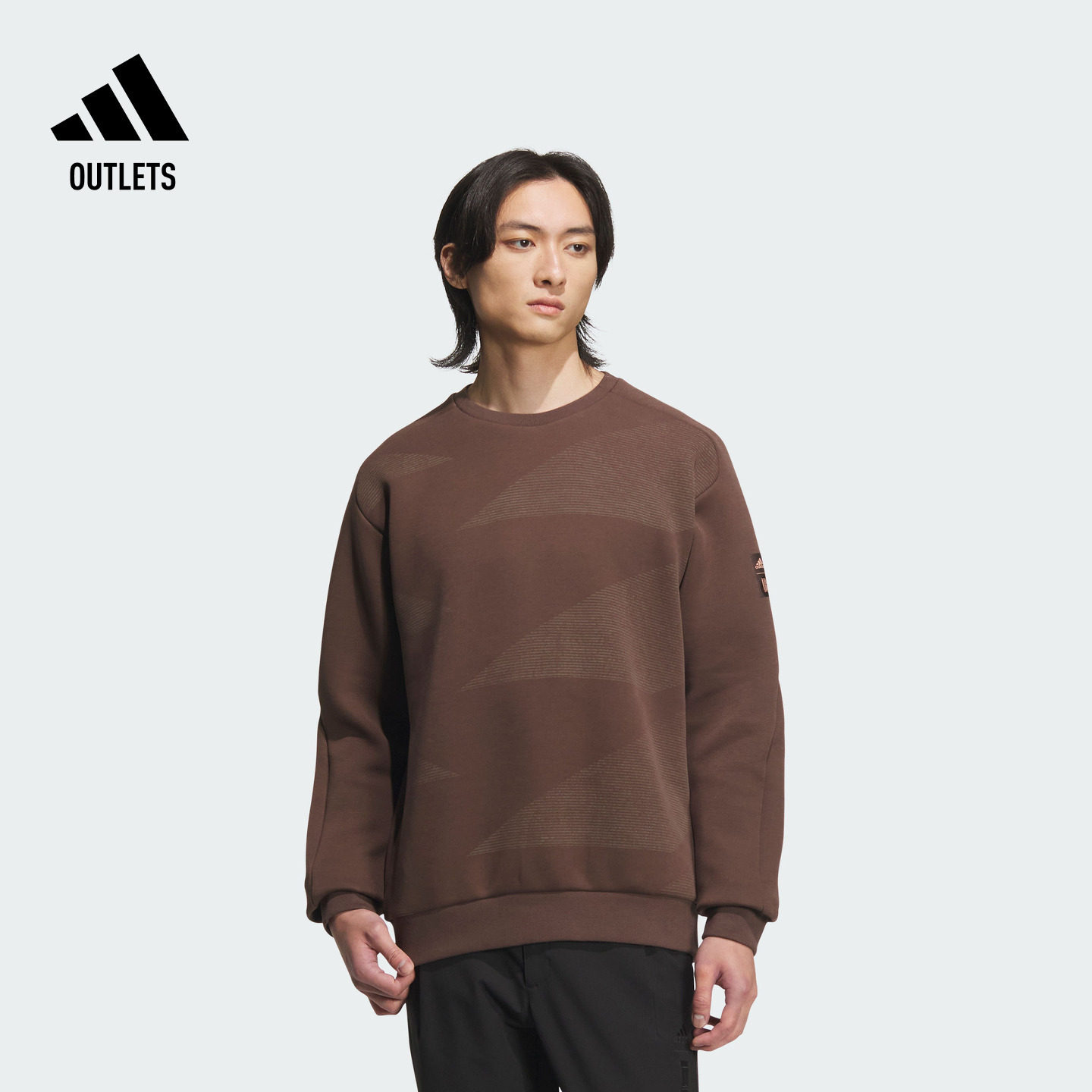 武极系列休闲套头衫男装adidas阿迪达斯官方outlets轻运动