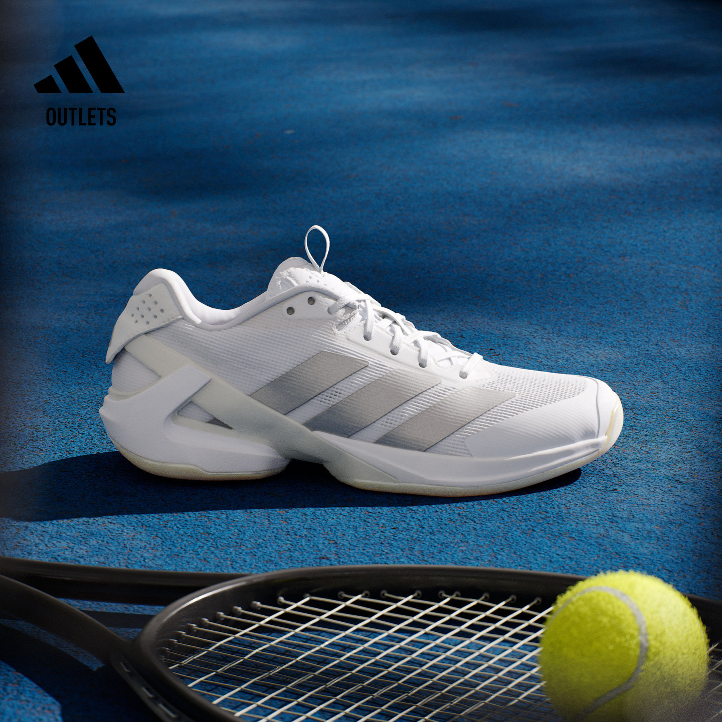 阿迪达斯女子运动网球鞋