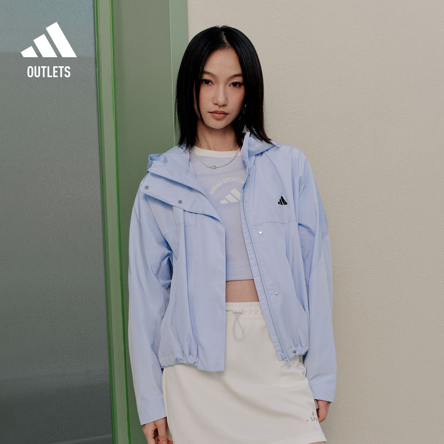 阿迪达斯女子夹克外套