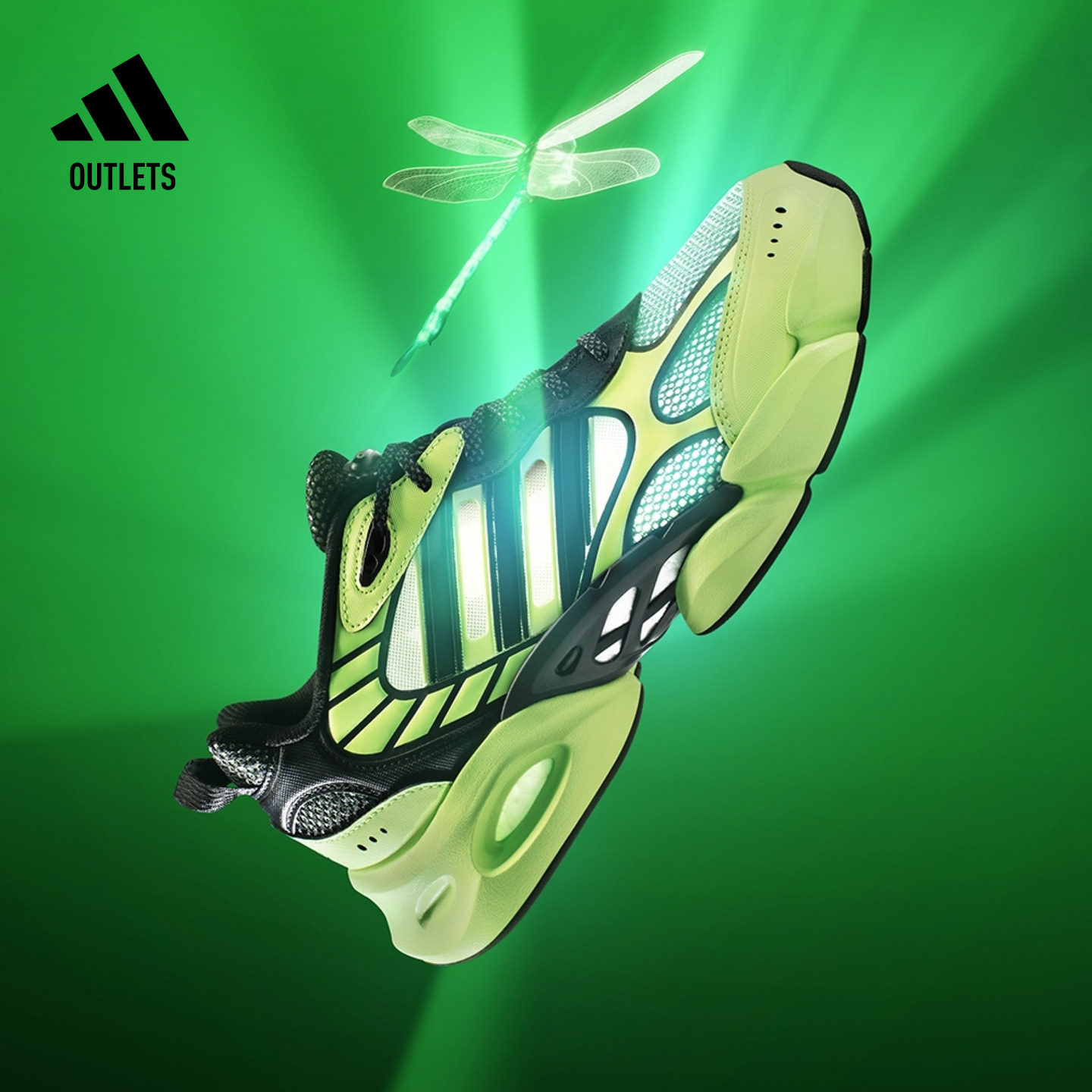 清风鞋阿迪达斯网面boost跑鞋