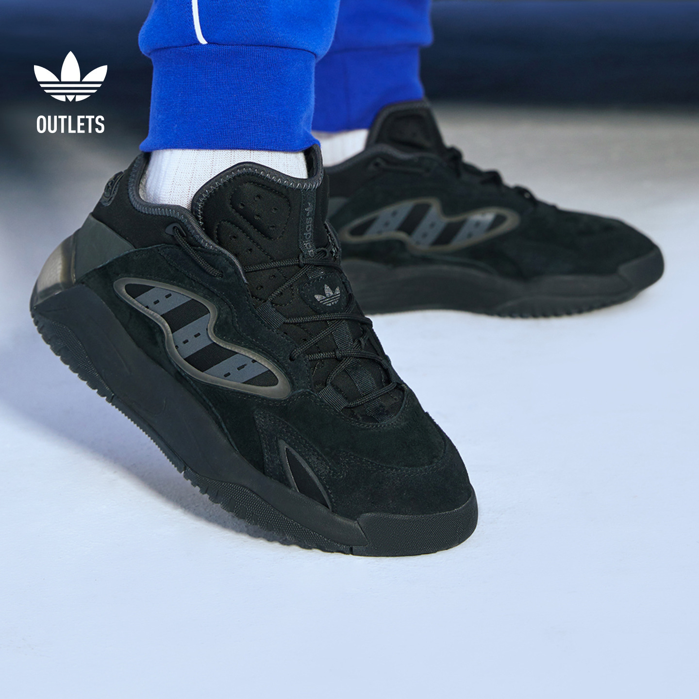 街球鞋阿迪达斯三叶草男女运动鞋