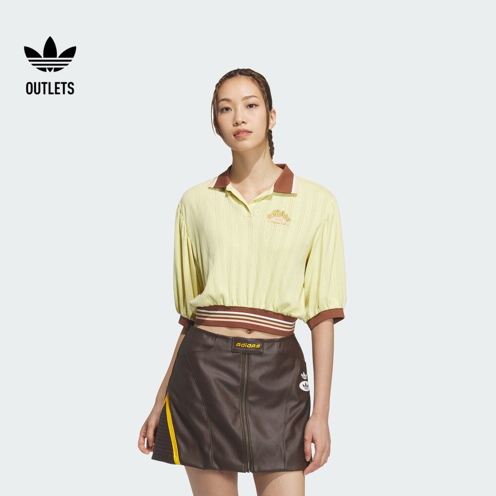 阿迪达斯三叶草女子短袖POLO衫