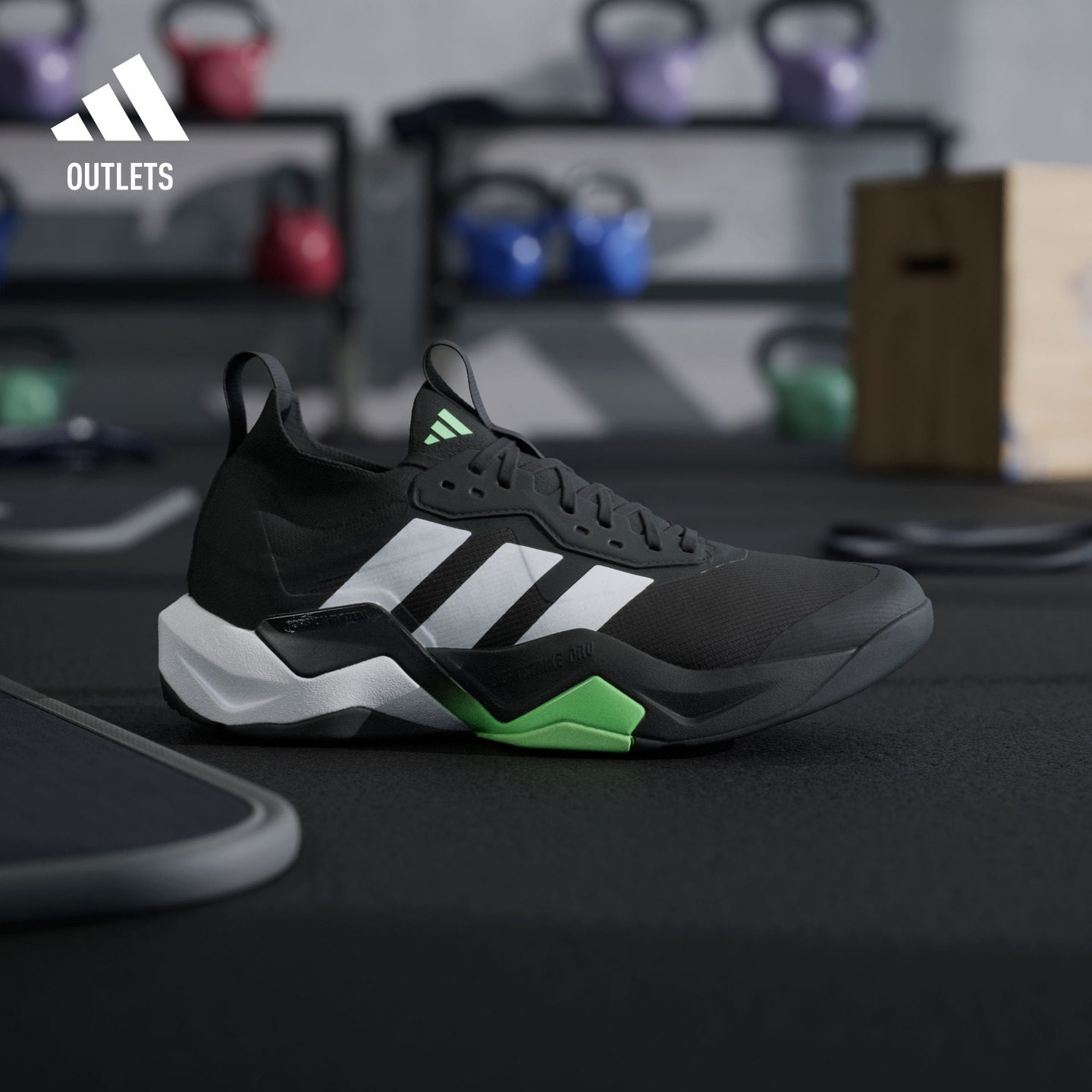 「闪电弯」RAPIDMOVE ADV 2综合训练运动鞋男女adidas阿迪达斯