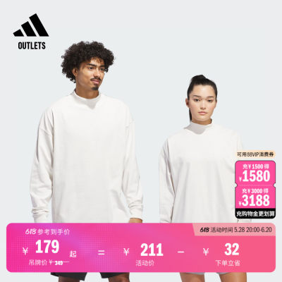 2025 Chapter 01情侣纯棉篮球长袖T恤男女adidas阿迪达斯outlets