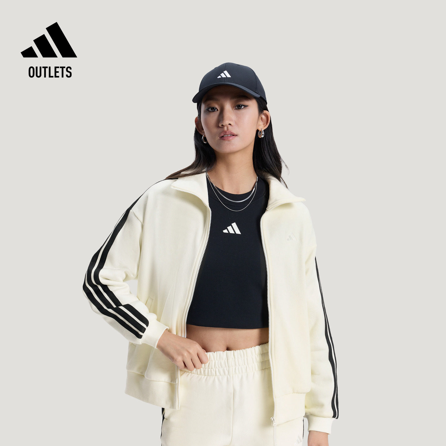 阿迪达斯女子夹克外套