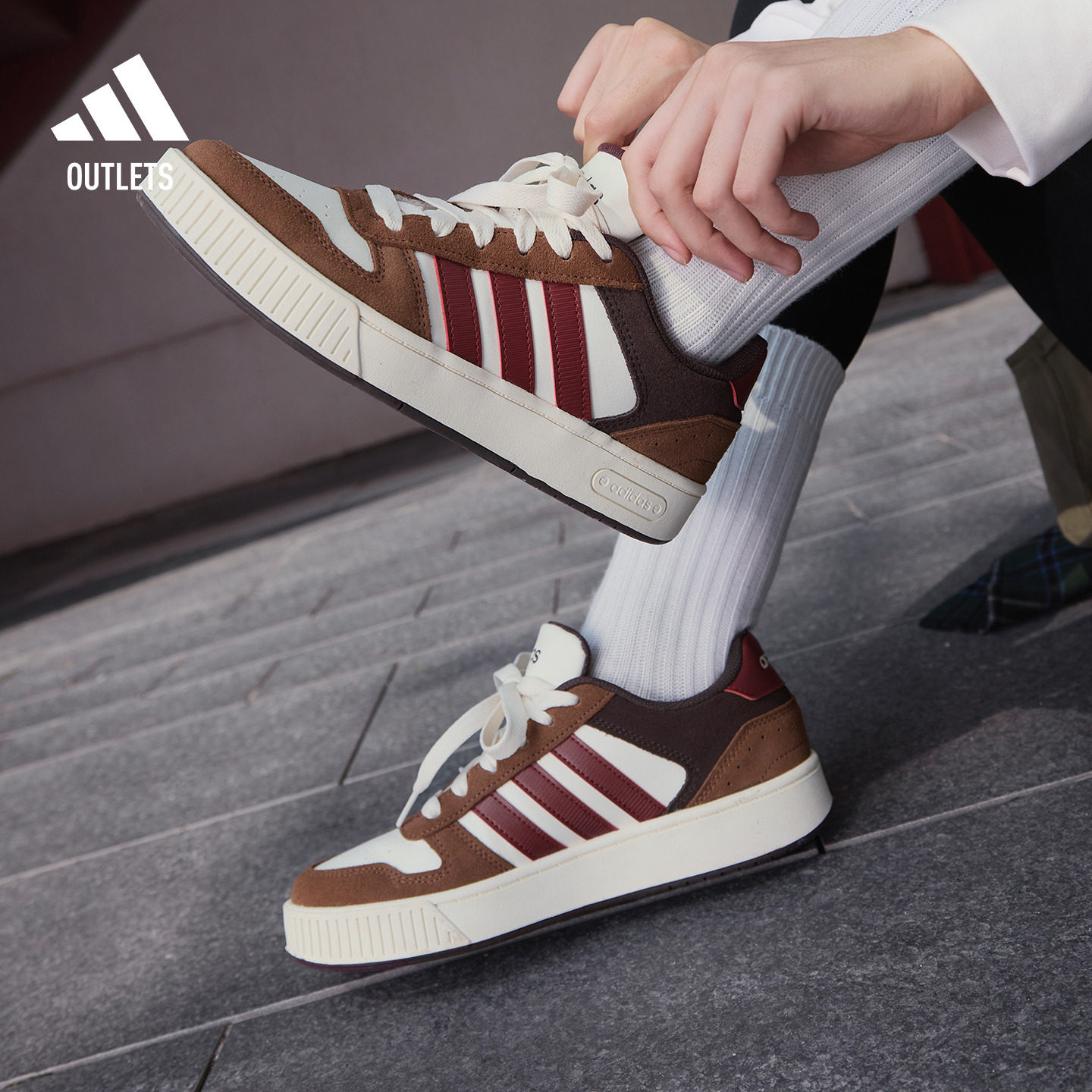 「小锯齿」D-PAD CLASSIC美高风篮球风板鞋男女adidas阿迪达斯