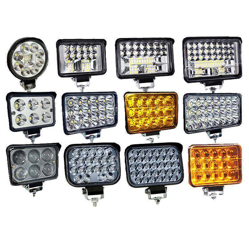 电动车灯超亮led大灯强光摩托车外置12V射灯电瓶自行车加装前照灯