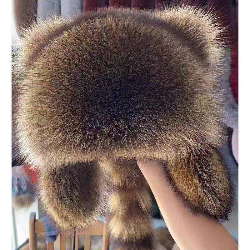 网红新款小浣熊亲子皮草帽仿貉子毛皮草霸王帽帅气保暖可爱雷锋帽,服饰配件/皮带/帽子/围巾,帽子,淘宝优惠券,粉丝福利购,淘宝优惠卷