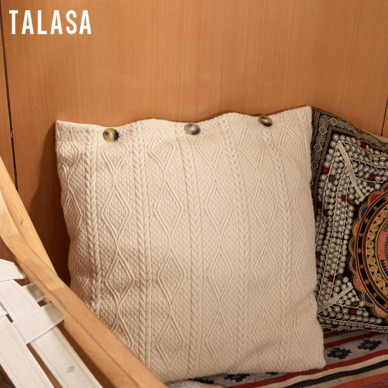 针织TALASATALASA服饰抱枕套