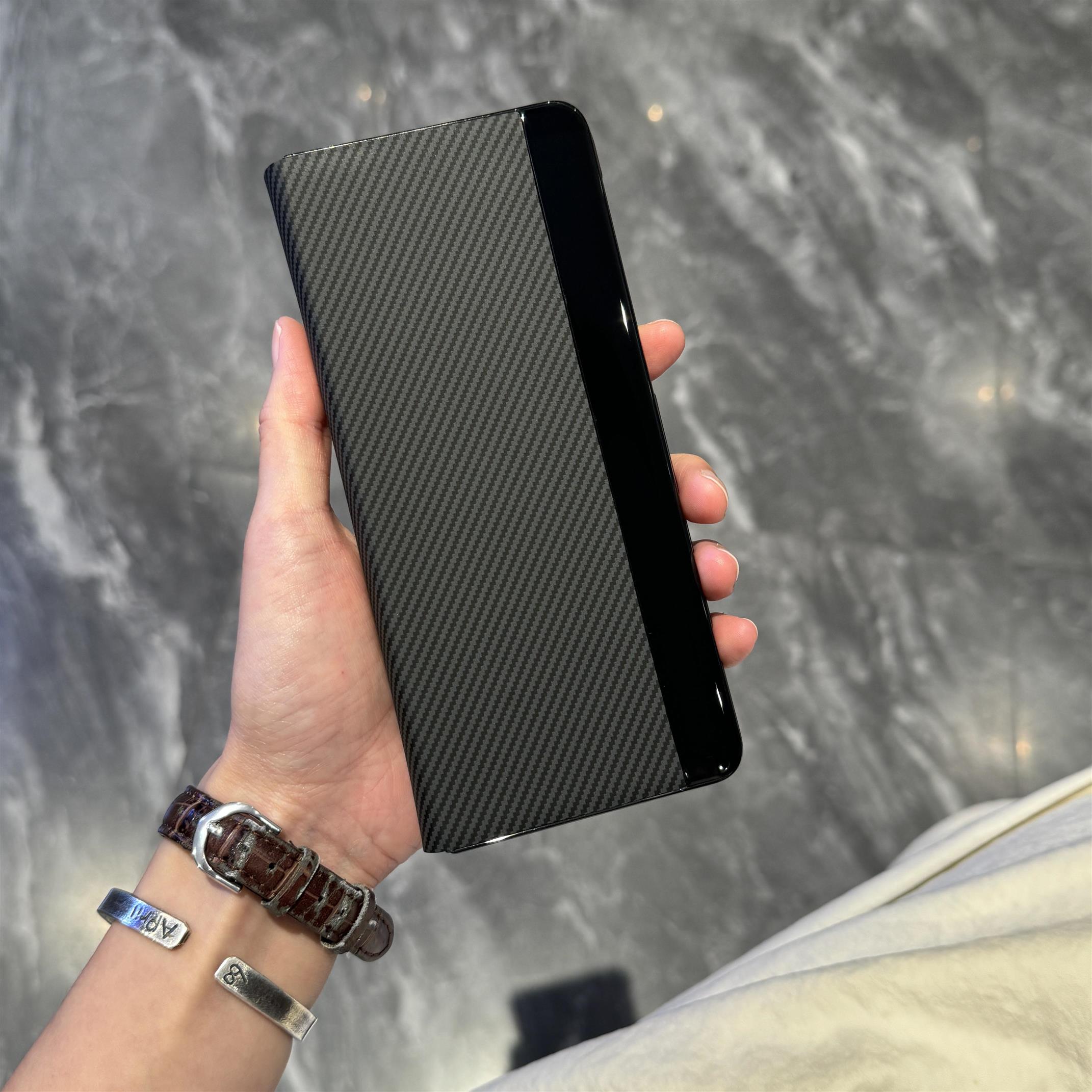 适用于华为matex5手机壳2024新款x3秒变x5折叠屏保护套碳纤维智能视窗防摔matex3改matex5典藏版简约外壳全包