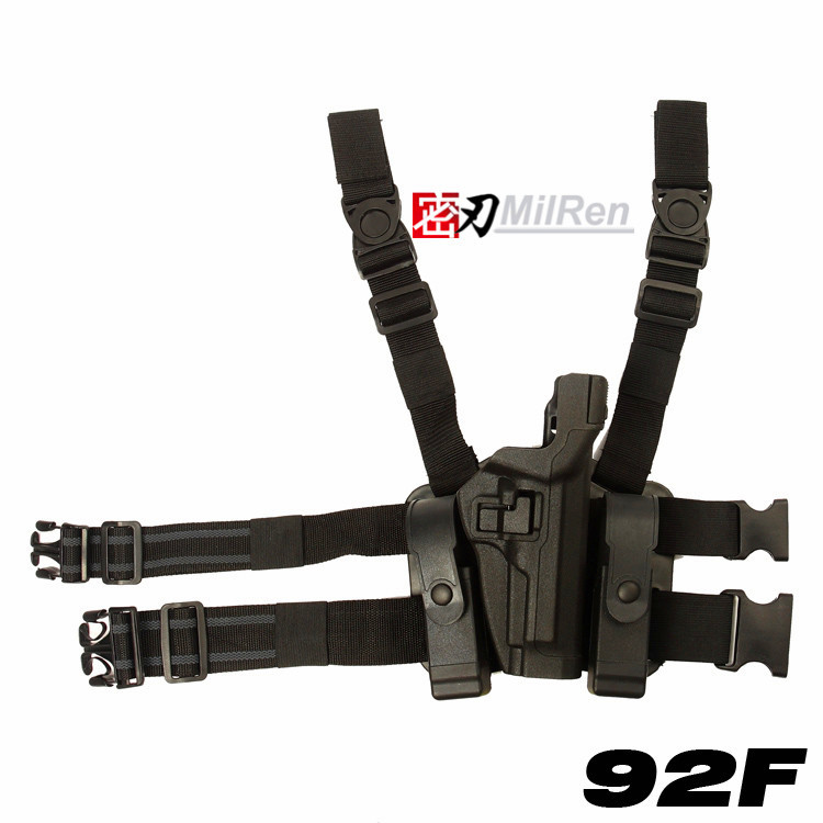 黑鹰 LV3无灯款 M9腿部套装 SERPA L3 DUTY HOLSTERS