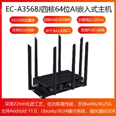 RK3568AI主机NPU3T人工智能