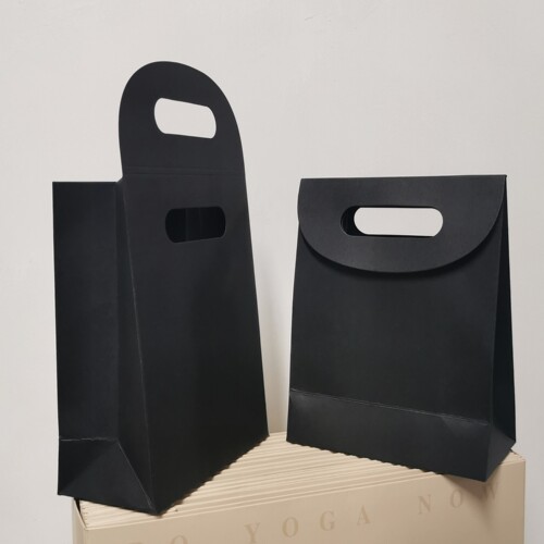 时尚提孔袋礼物盒支持定制logo