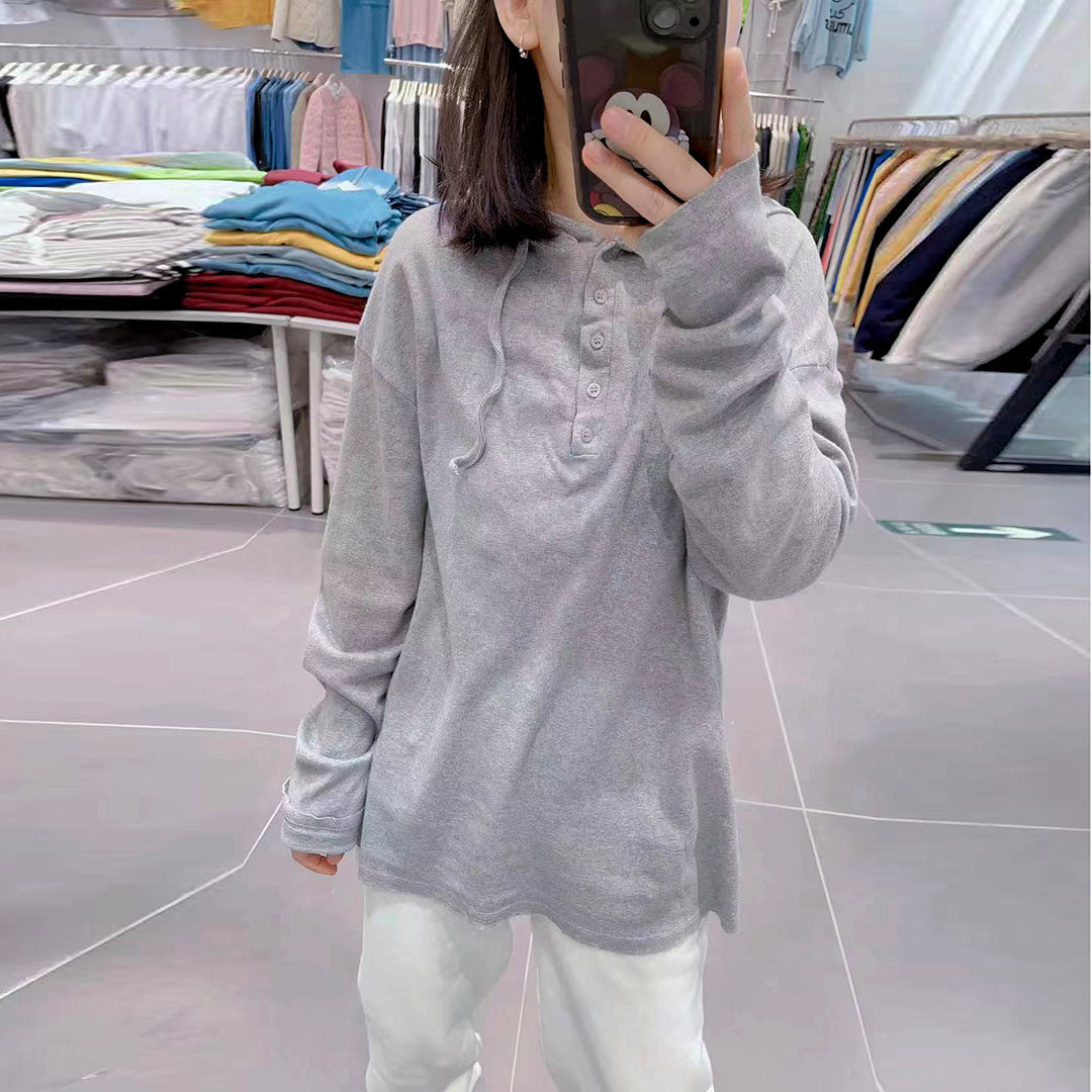 卫衣女春秋薄款2024新款减龄上衣宽松设计感小众长袖显瘦连帽卫衣