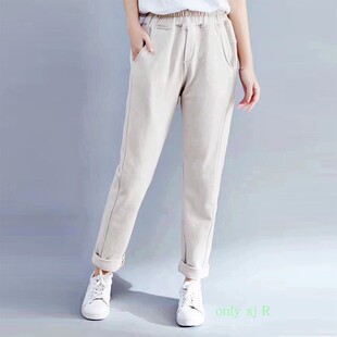 直筒宽腿裤 studio2025春秋新款 休闲长裤 圈棉卫裤 显瘦运动裤