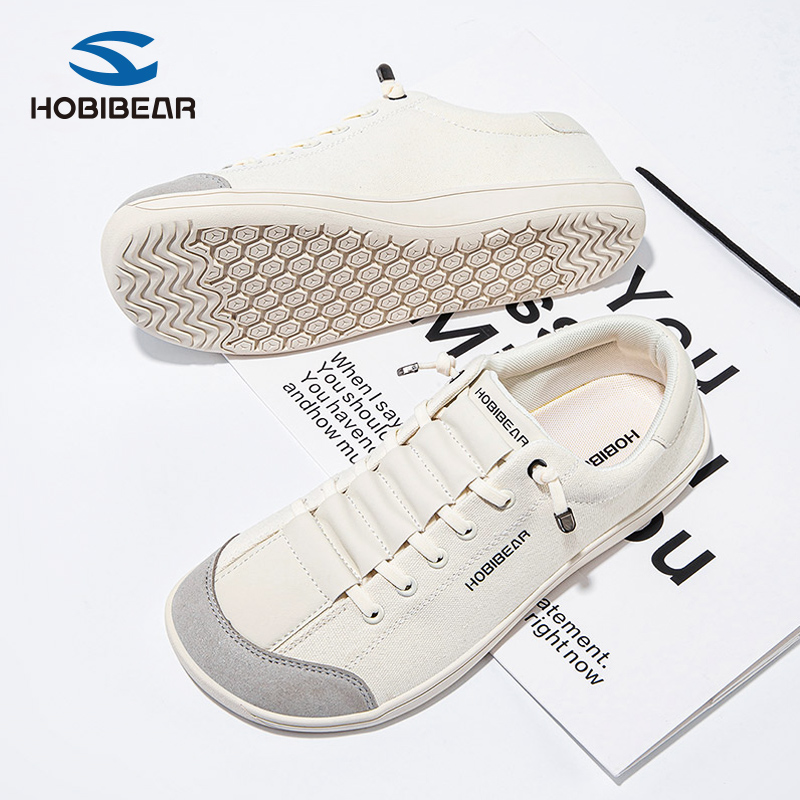 HOBIBEAR宽楦赤足鞋一脚蹬健身鞋