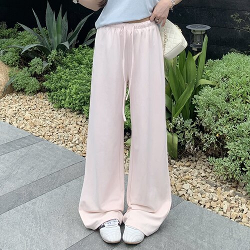 3MER夏日凉爽奶皮休闲裤