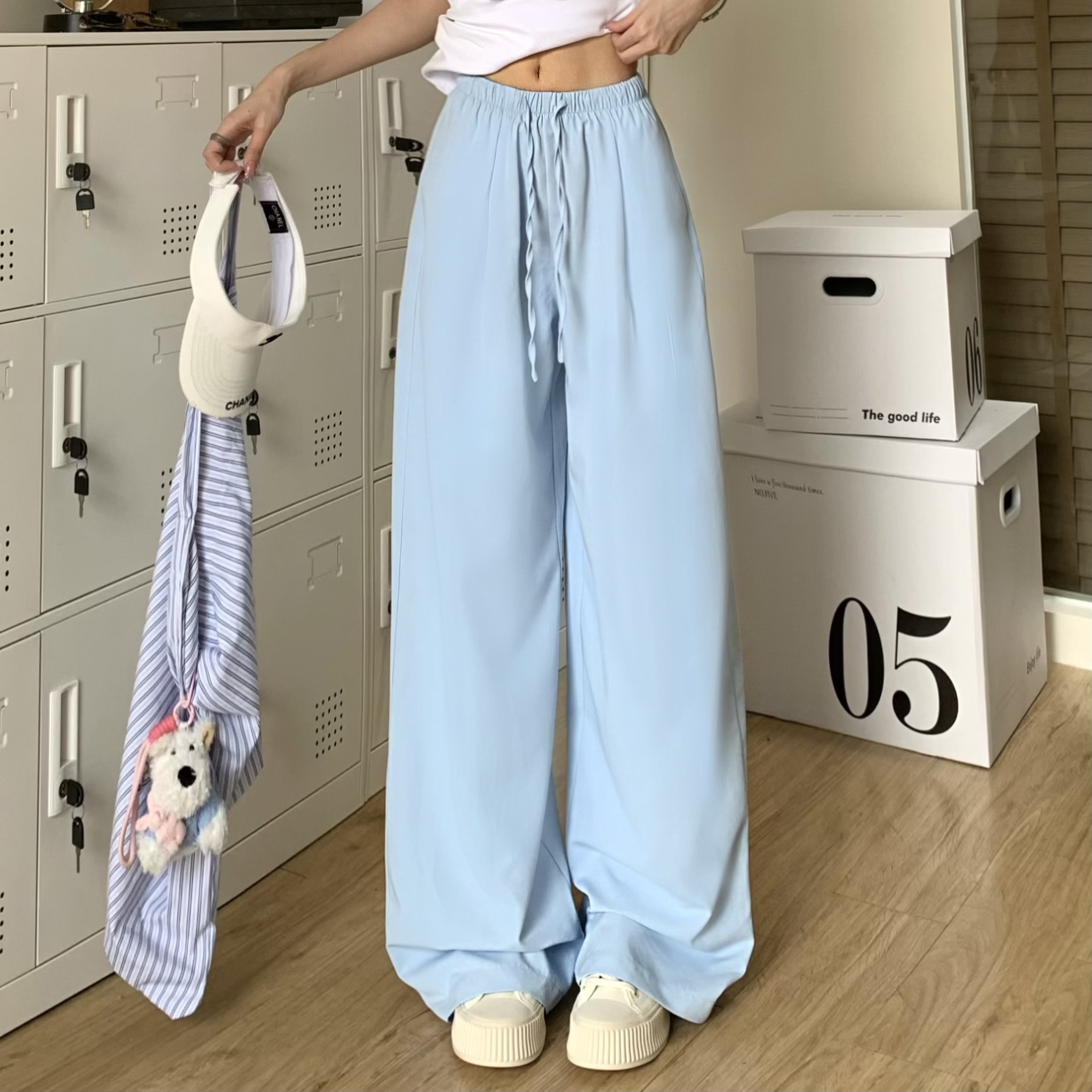 3MER夏日清凉显瘦空气裤