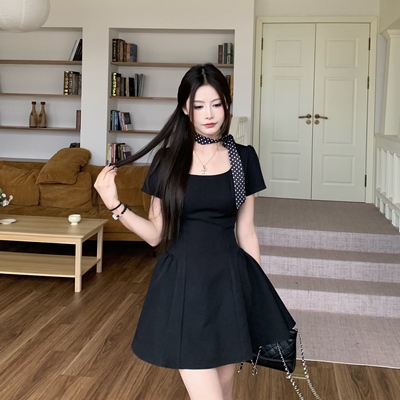 3MER高智千金收腰显瘦西装连衣裙