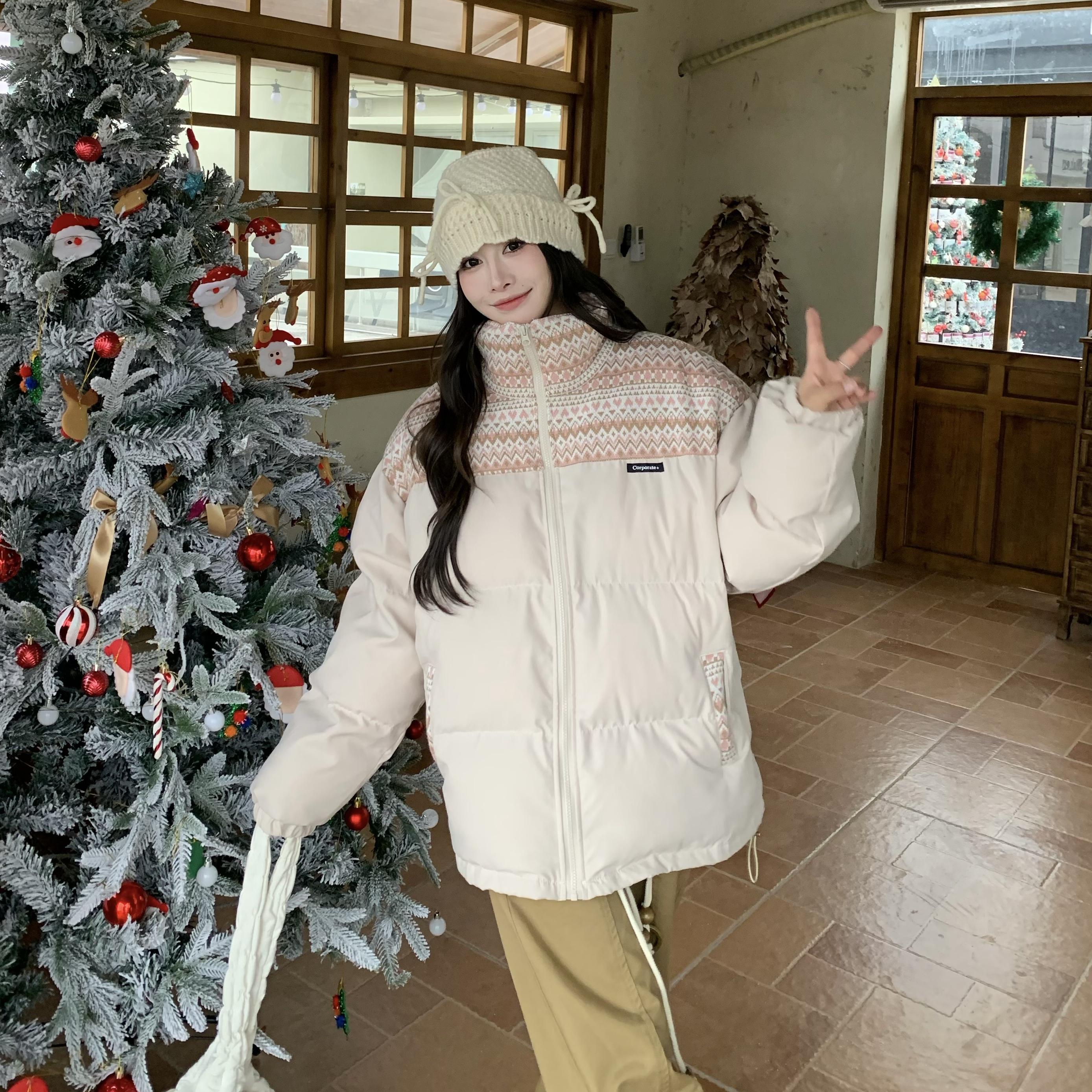 棉服3MER费尔岛针织宽松