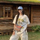 复古趣味短袖 3MER哦哦三妹 美式 T恤女春夏甜酷慵懒bf宽松百搭上衣