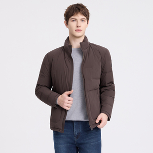 【大美丽专享】SMITHPOLOV斯密特保罗时尚立领短款轻薄羽绒服外套