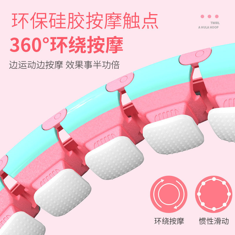 智能呼啦圈m健身瘦肚子可拆卸拼接不会掉呼拉圈家用数码计数呼啦属于什么档次？