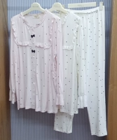 Xia Qi 2019 quần áo bà bầu tháng mới quần áo sau sinh cho con bú dịch vụ tại nhà phù hợp với công chúa dễ thương gió XQ-1902 - Giải trí mặc / Mum mặc shop quần áo bầu
