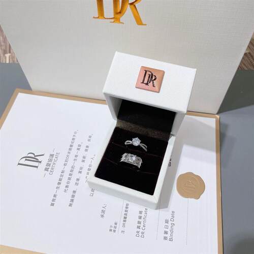 DR仿真钻戒情侣对戒活口