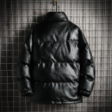 网格挂拍港风外套棉服宽松面包服保暖立领棉衣A087-M701-P55特批，男装棉衣，电商A087