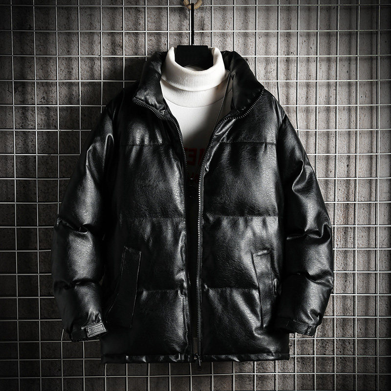 网格挂拍港风外套棉服宽松面包服保暖立领棉衣A087-M701-P55特批，男装棉衣，电商A087