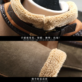 水泥墙挂拍冬季皮毛一体加绒加厚夹克男外套潮A087-PY316-P245，男装夹克，电商A087