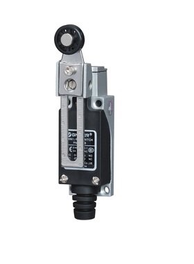 冈本工控 可调式滚轮摆杆型防尘耐油限位行程开关 RME-8108