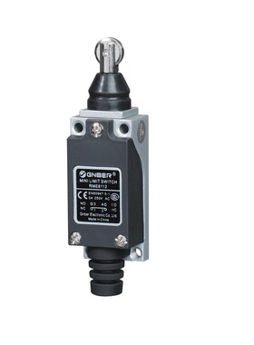 冈本工控 滚轮塞柱型双回路防尘耐油限位行程开关 RME-8112